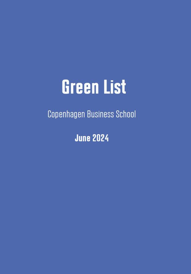 Green List 2024