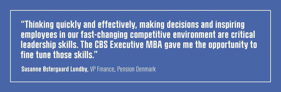 CBS Executive MBA 