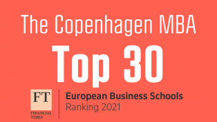 The Copenhagen MBA, Financial Times Ranking